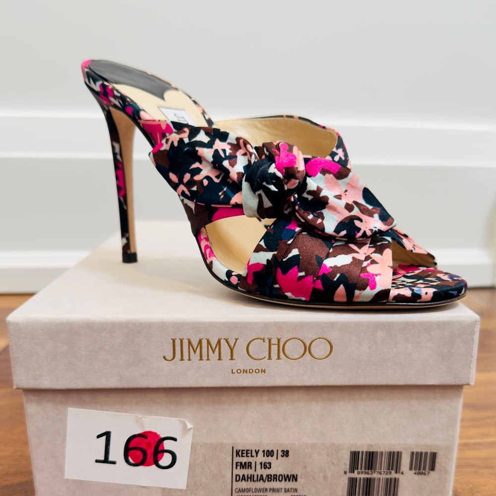 Jimmy Choo Women's Heels - Multicolor Floral-Brand new in box with duster